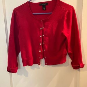 White House Black Market red sweater